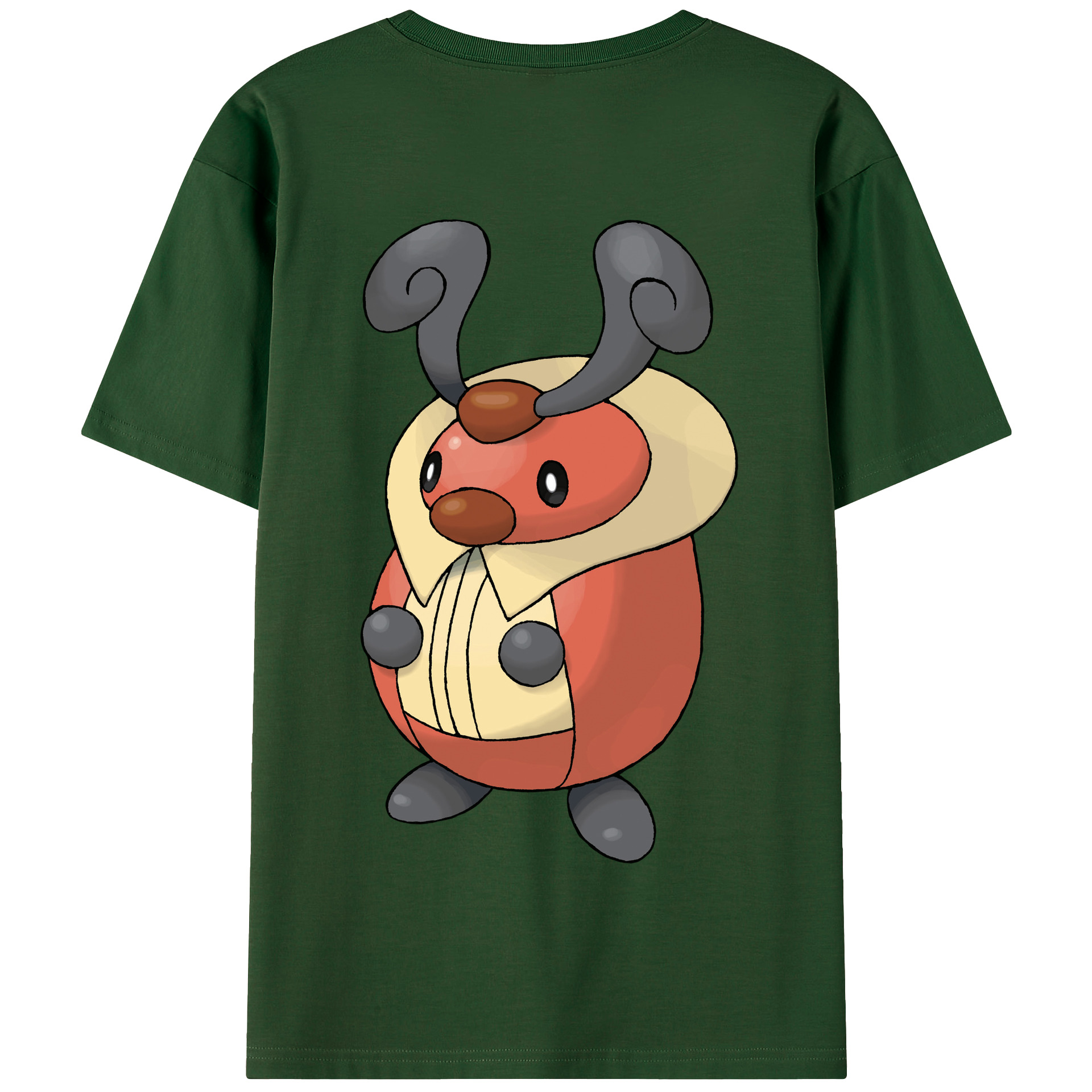 （画像用） ポケットモンスター Pokémon 綿100％半袖Tシャツ（背面プリント）